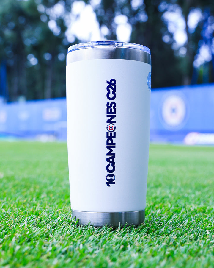 TERMO BLANCO CAMPEONES 20 oz.