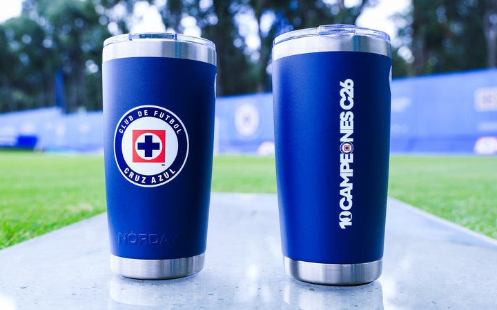 TERMO AZUL CAMPEONES 20 oz.