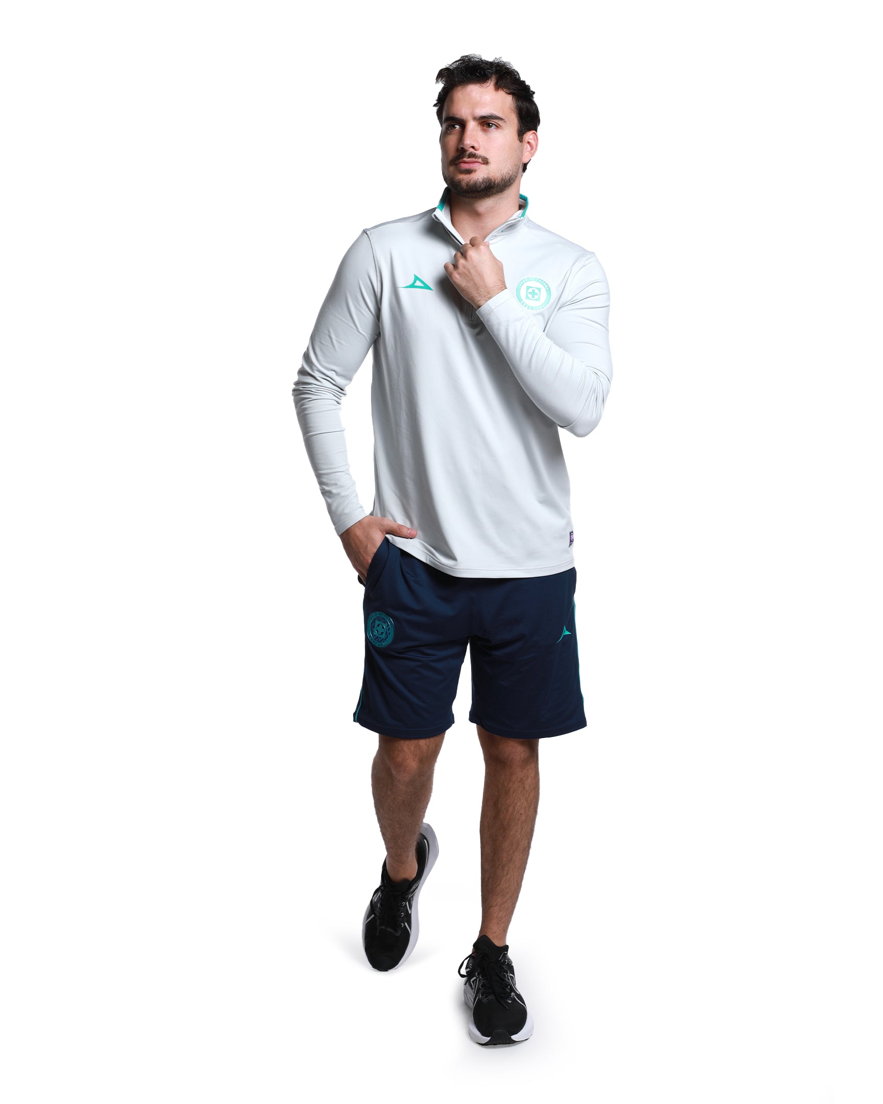 1ER CHAMARRA DE ENTRENO CAB 1ER EQUIPO GRIS