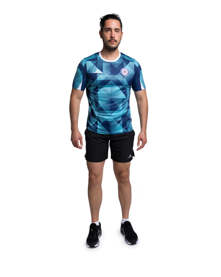 2DA PLAYERA DE CALENTAMIENTO  CAB 1ER EQUIPO AQUA