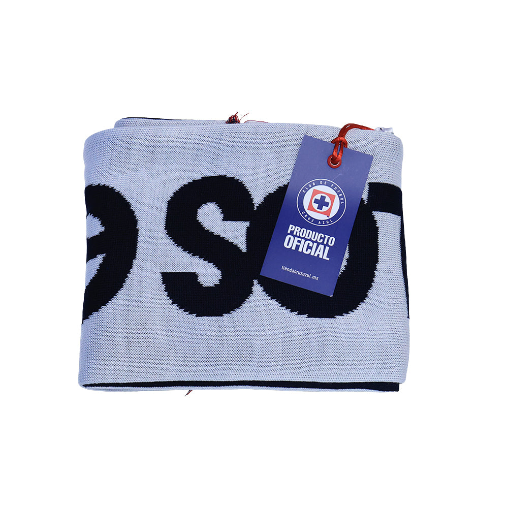BUFANDA CRUZ AZUL BCO/MNO 1 VISTA