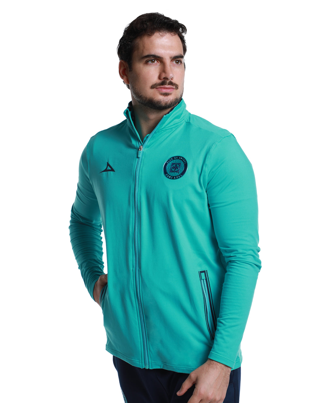 4TA CHAMARRA DE ENTRENO CAB 1ER EQUIPO AQUA