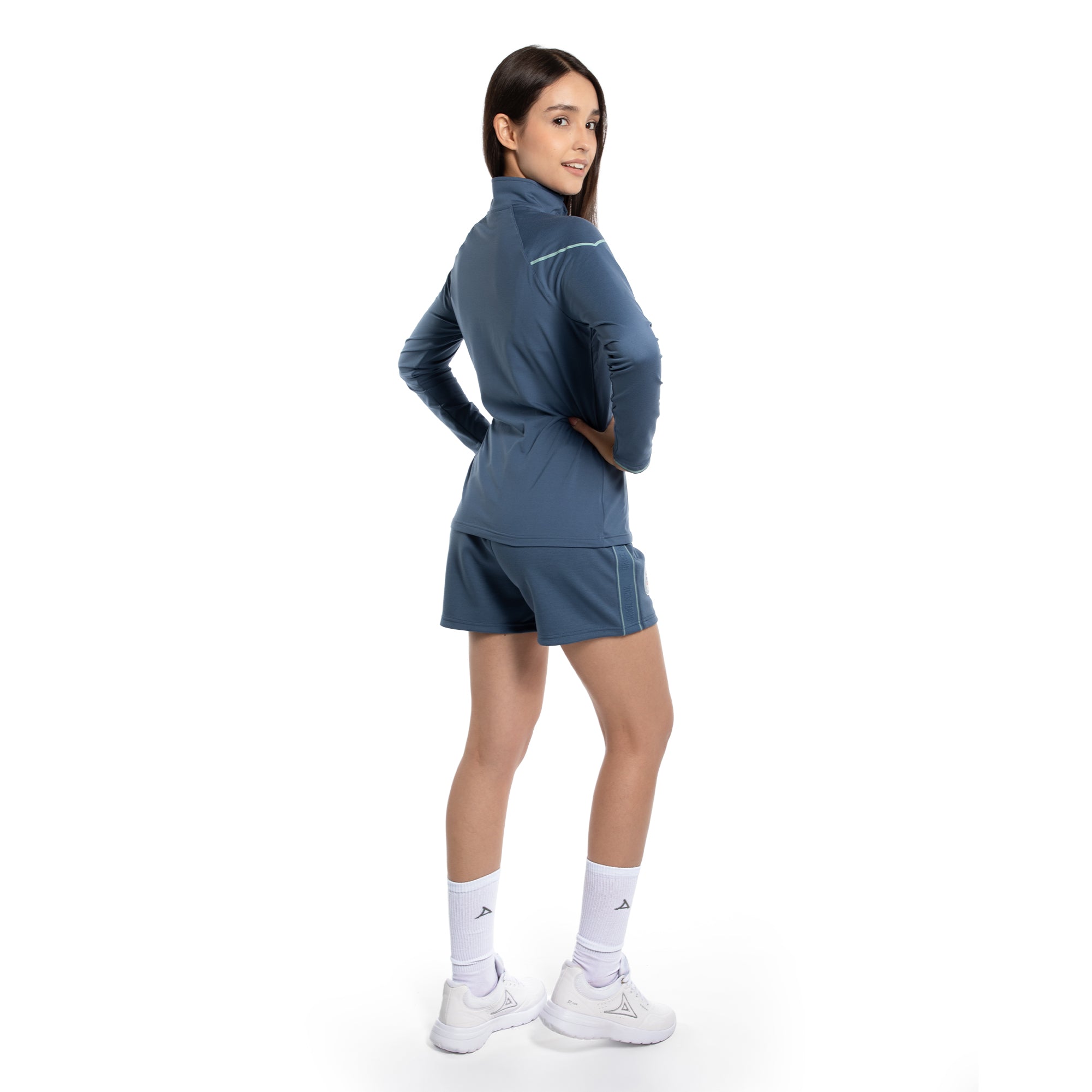 CHAMARRA ENTRENO SIN GORRO DAMA MIDNIGHT BLUE