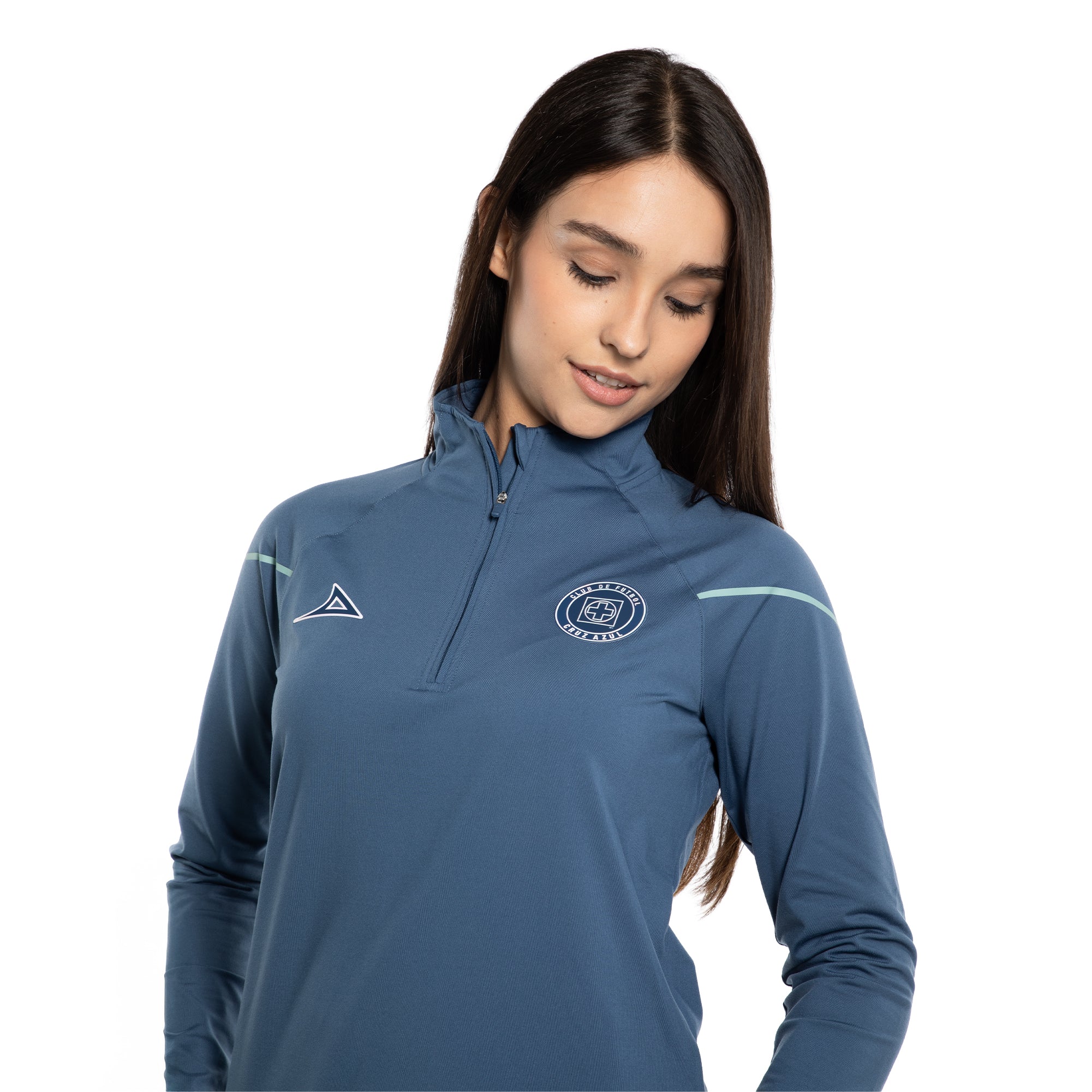 SUDADERA 1/2 CIERRE DAMA A. ACERO