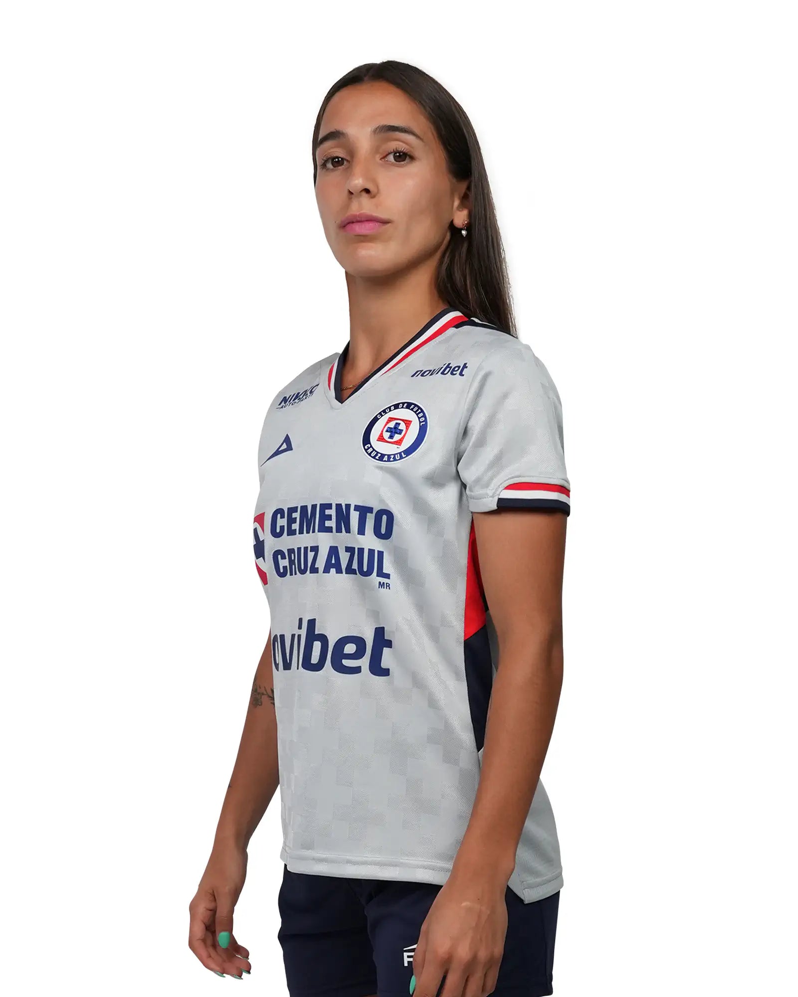 2DA PLAYERA DE JUEGO FEM 1ER EQUIPO GRIS