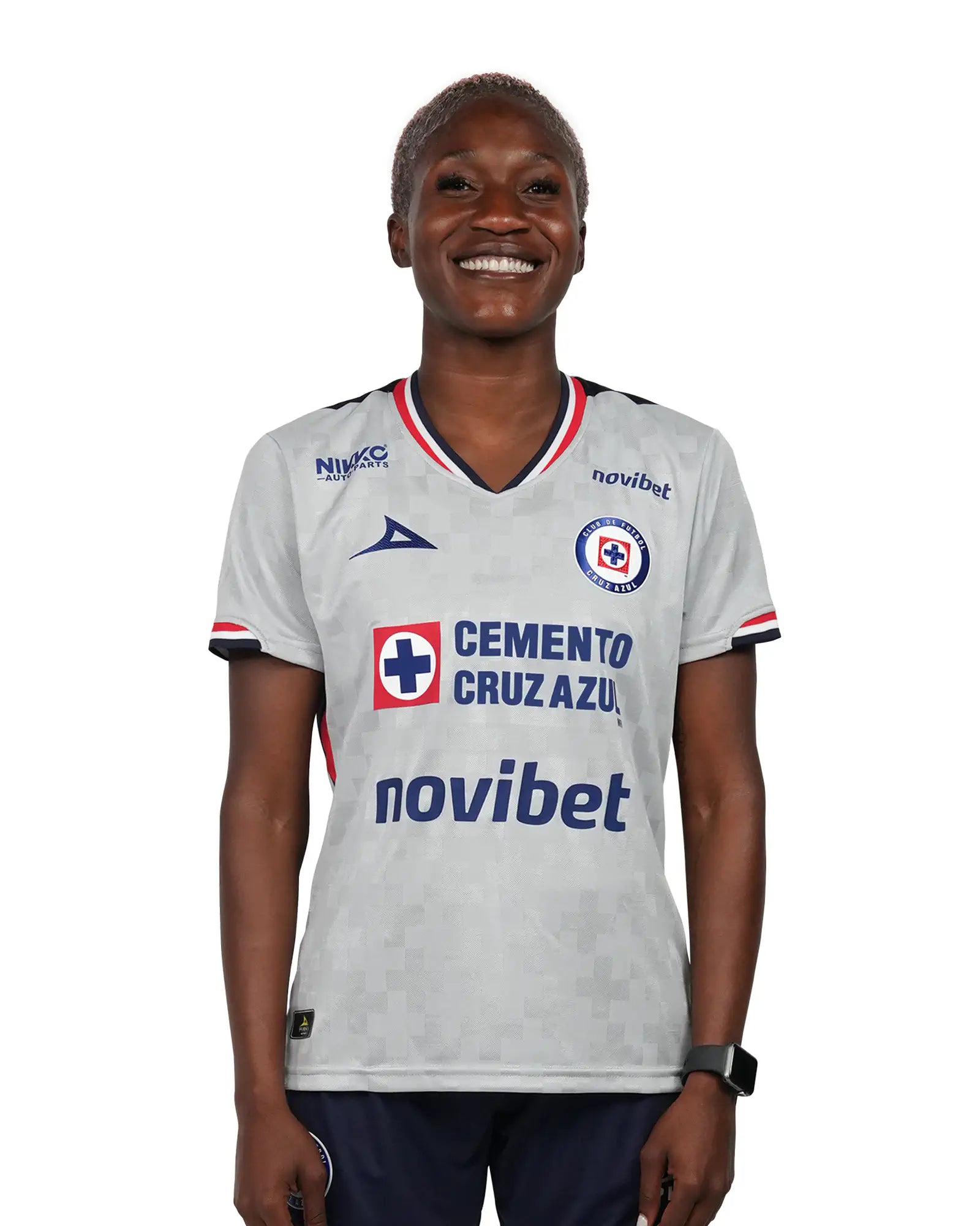 2DA PLAYERA DE JUEGO FEM 1ER EQUIPO GRIS