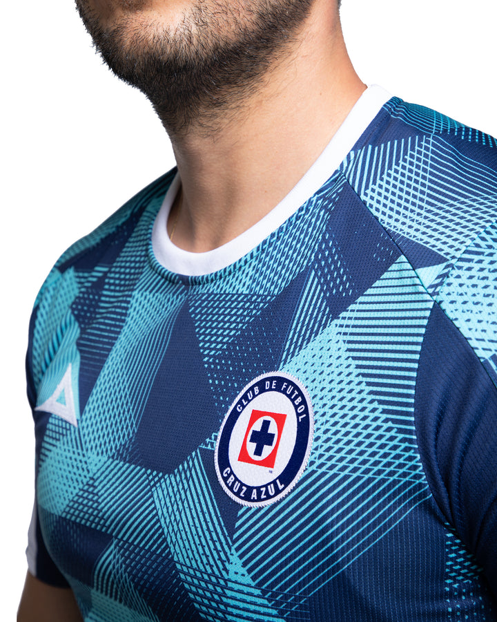 2DA PLAYERA DE CALENTAMIENTO  CAB 1ER EQUIPO AQUA