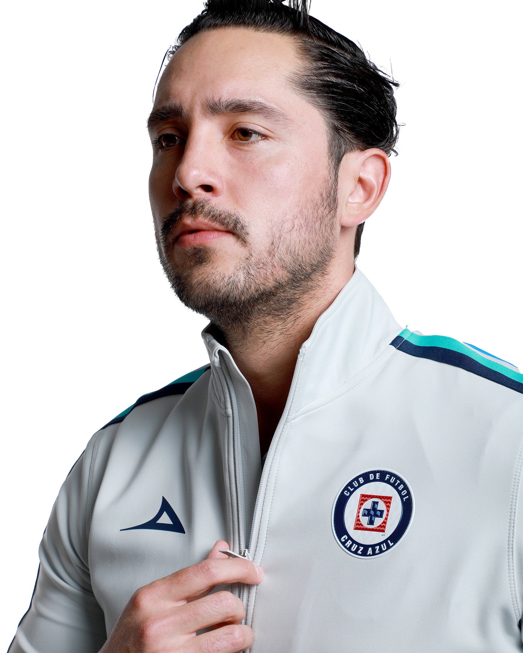 1ER CHAMARRA DE VIAJE CAB 1ER EQUIPO GRIS