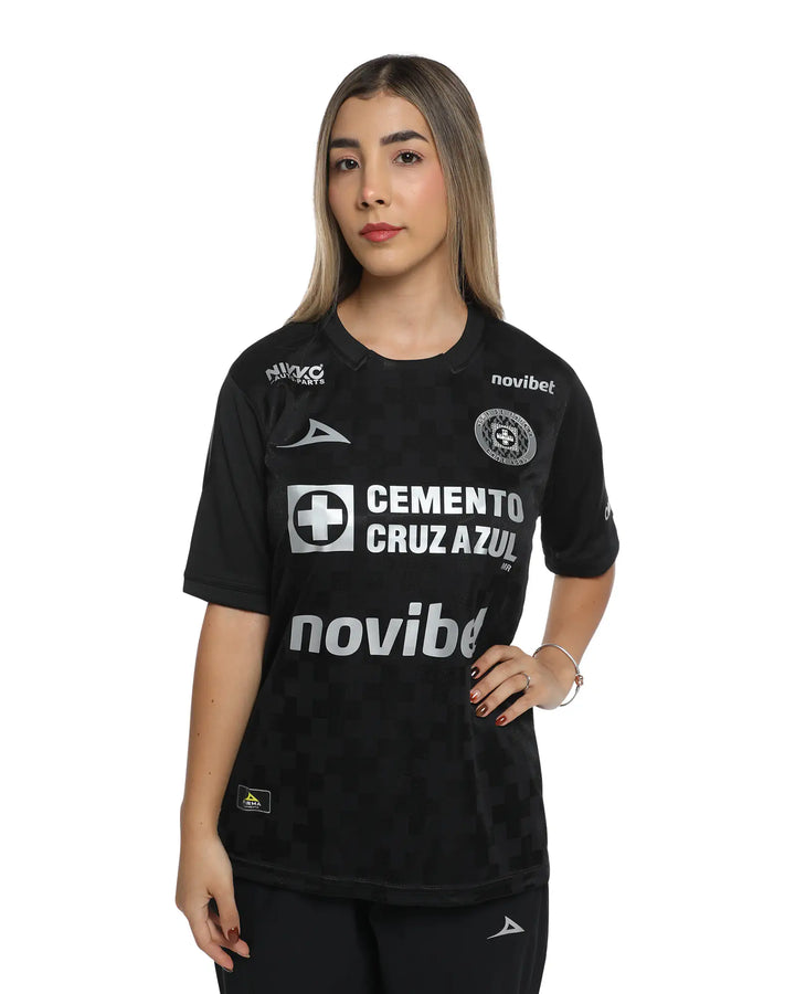 3ER PLAYERA DE JUEGO FEM 1ER EQUIPO NEGRO