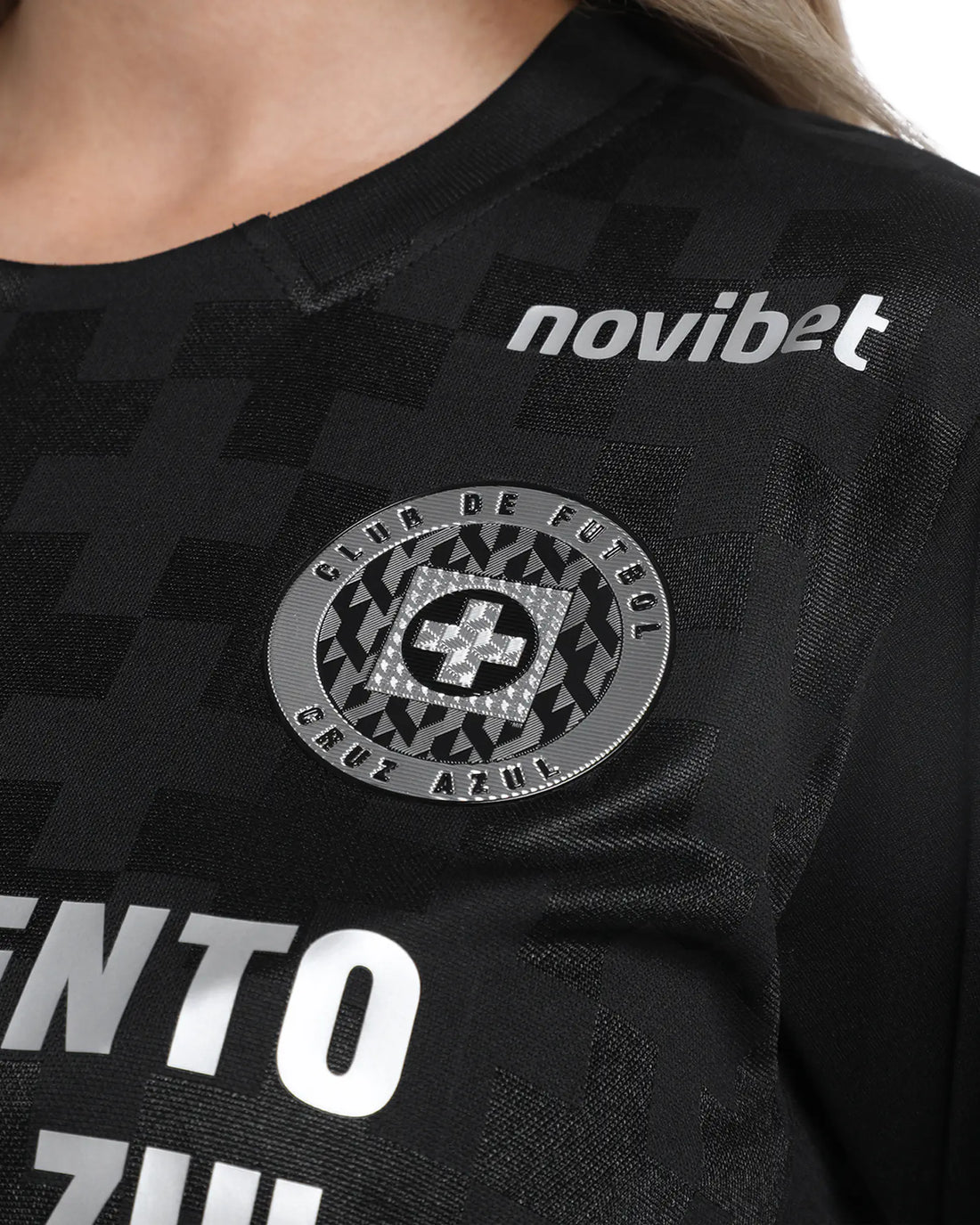 3ER PLAYERA DE JUEGO FEM 1ER EQUIPO NEGRO