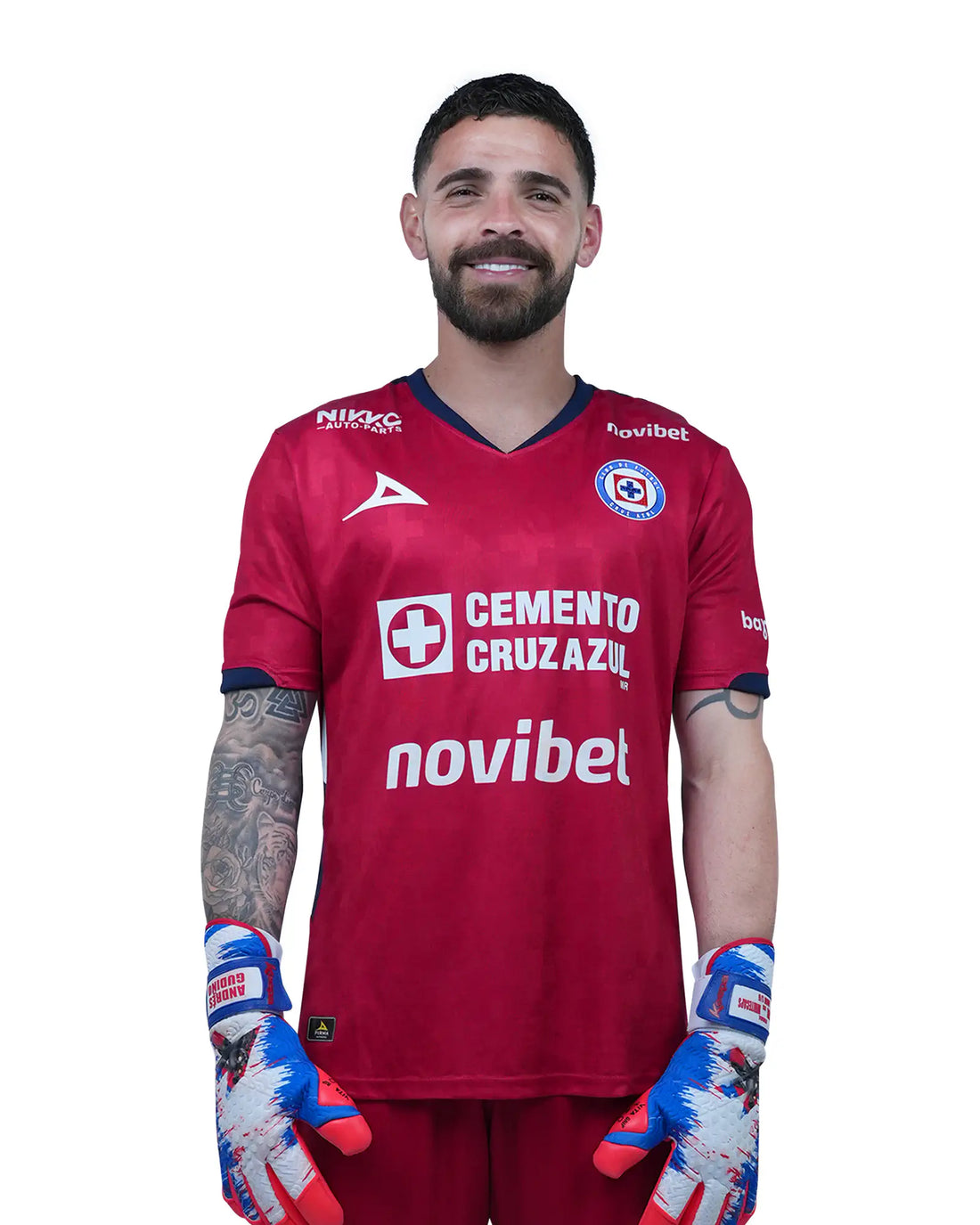 2DA PLAYERA DE PORTERO CAB 1E R EQUIPO ROJO