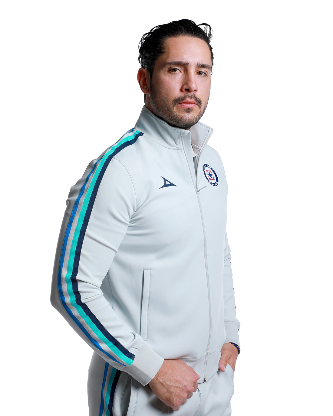 1ER CHAMARRA DE VIAJE CAB 1ER EQUIPO GRIS