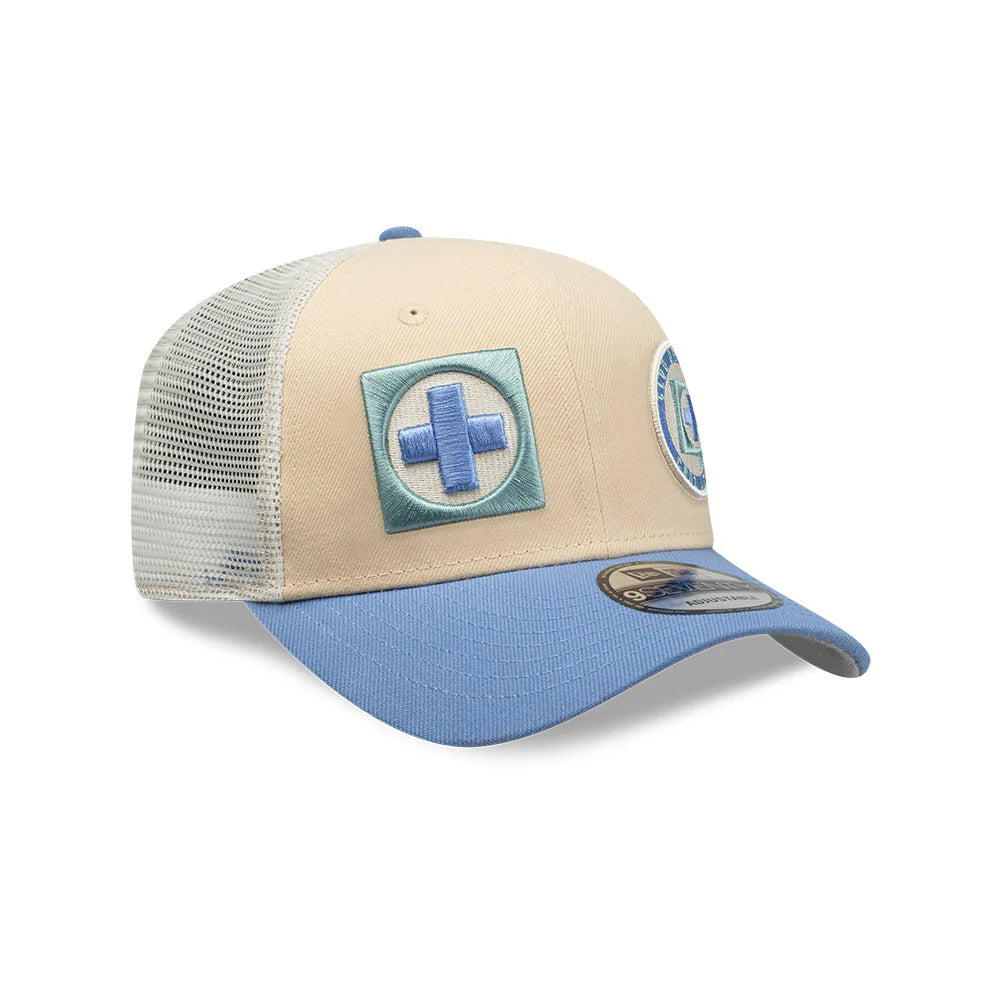 CRUZ AZUL DUAL LOGO 9SEVENTY TRUCKER SNAPBACK