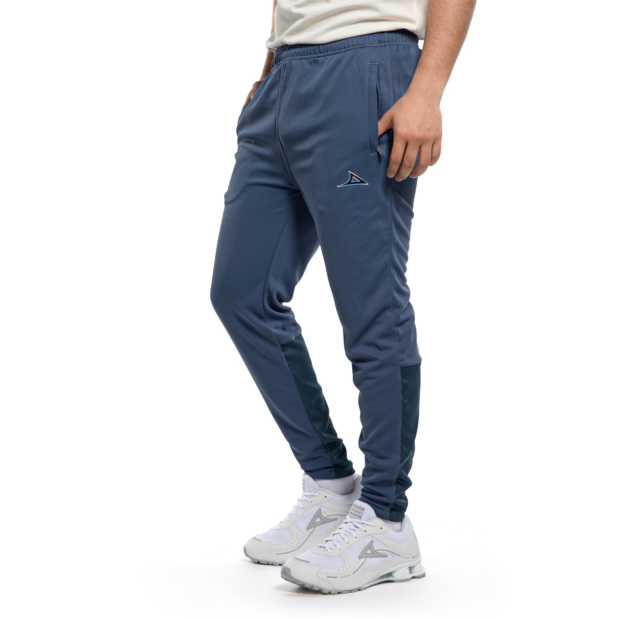 PANTALON ENTRENO CAB A ACERO/AZUL