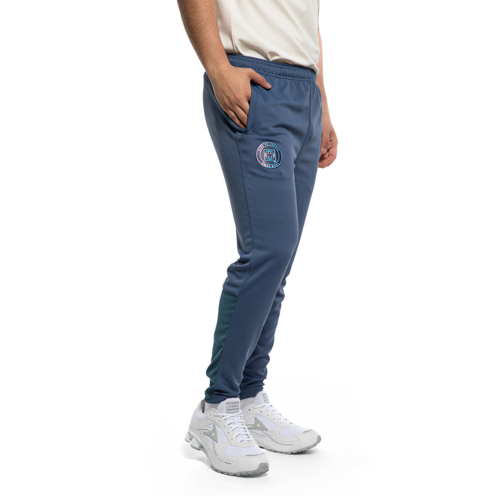 PANTALON ENTRENO CAB A ACERO/AZUL