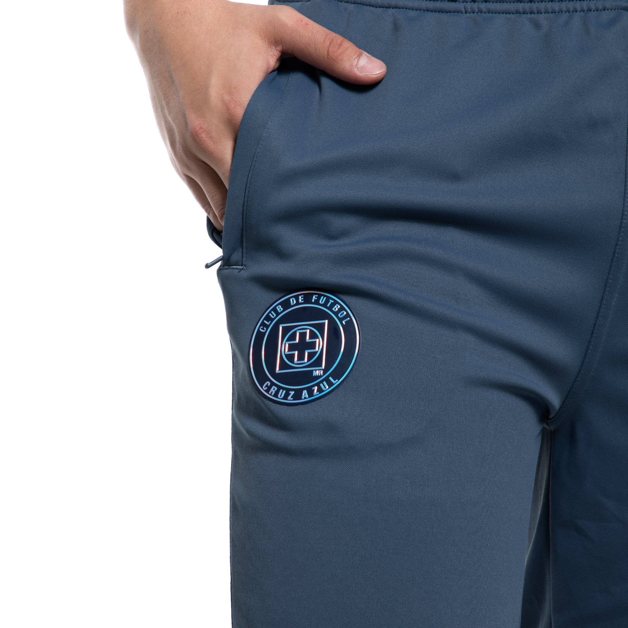 PANTALON ENTRENO CAB A ACERO/AZUL