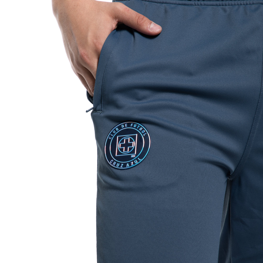 PANTALON ENTRENO CAB A ACERO/AZUL