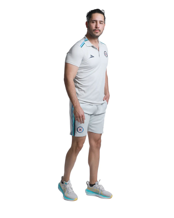 1ER SHORT DE VIAJE CAB 1ER EQUIPO GRIS