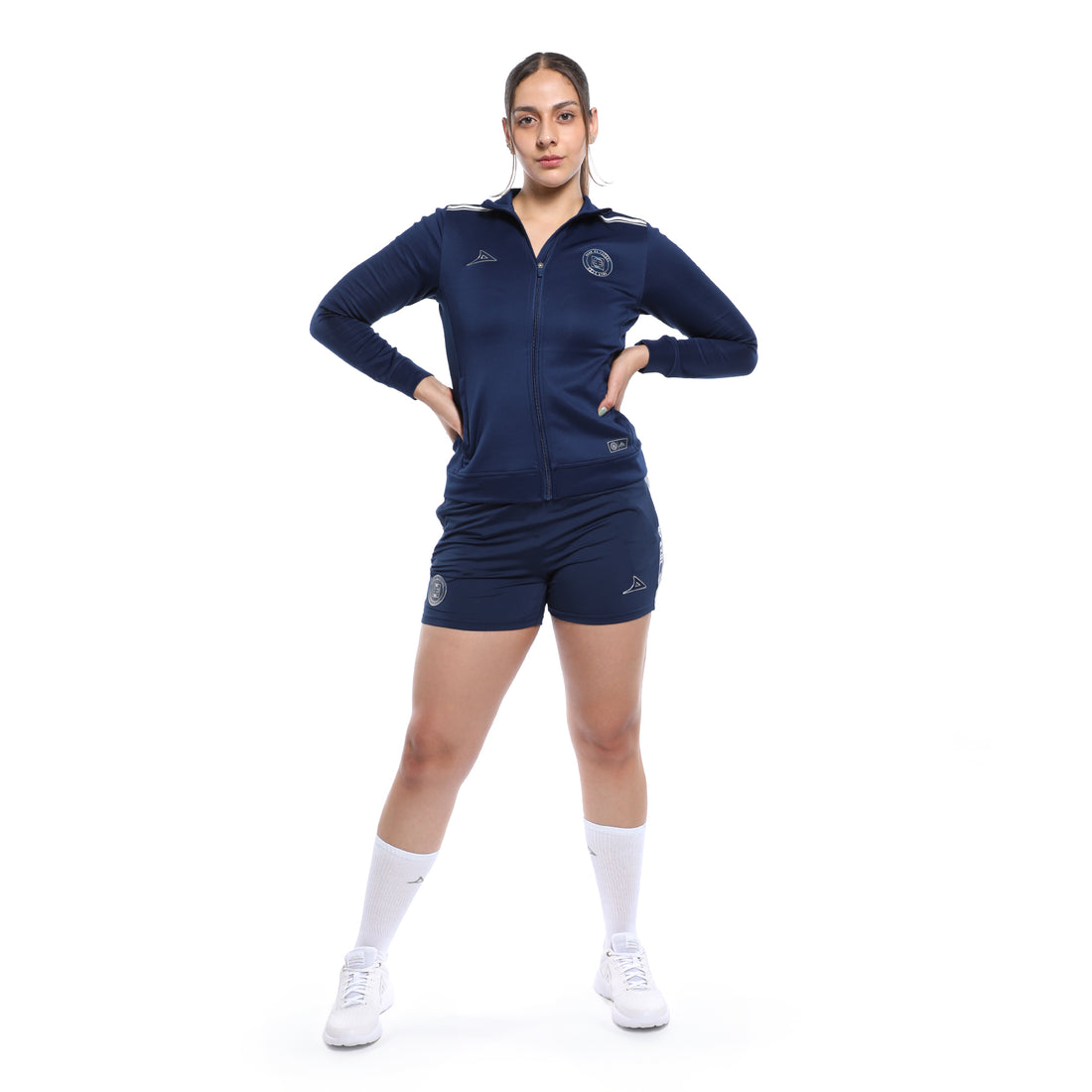 CHAMARRA ENTRENO SIN GORRO DAMA MIDNIGHT BLUE