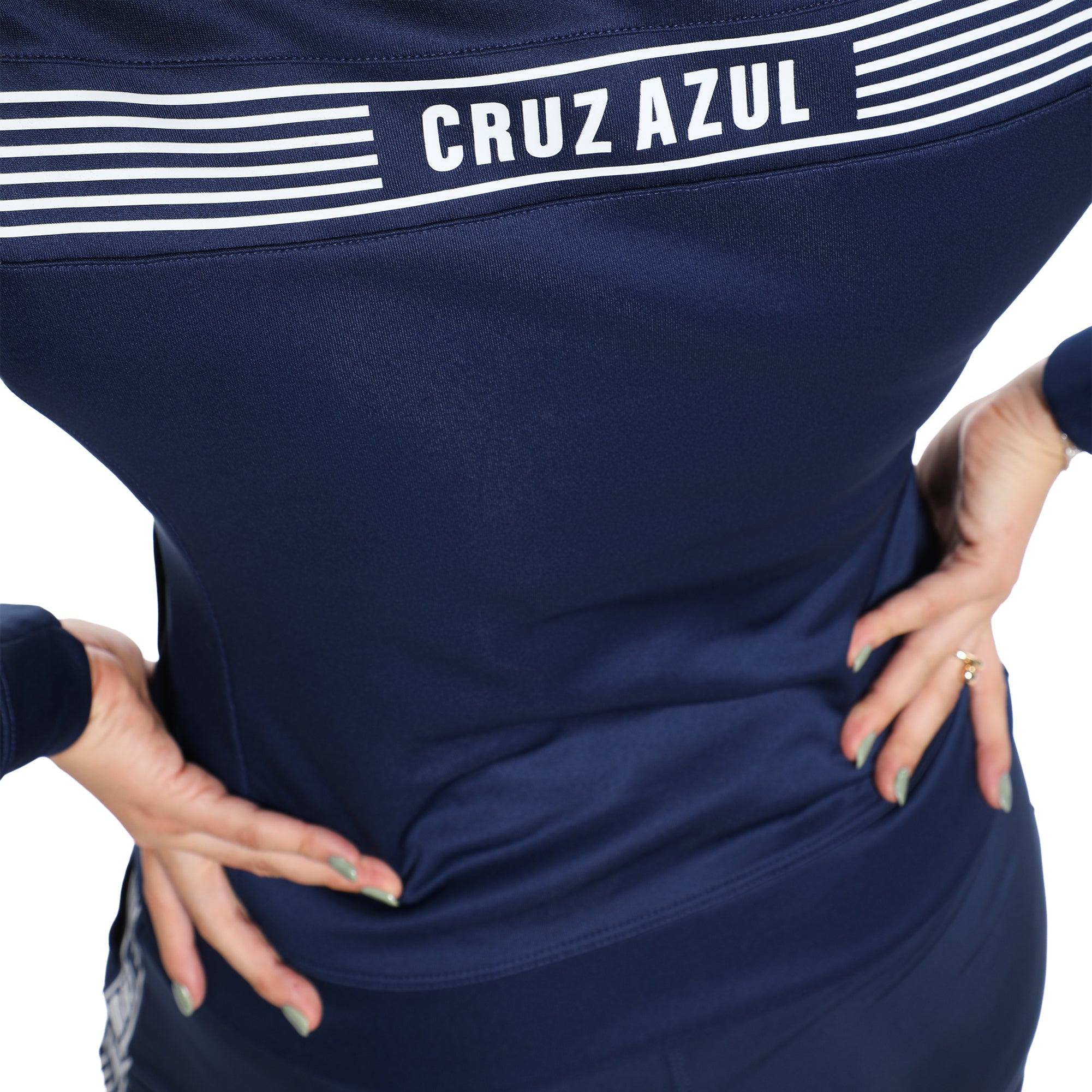 CHAMARRA ENTRENO SIN GORRO DAMA MIDNIGHT BLUE