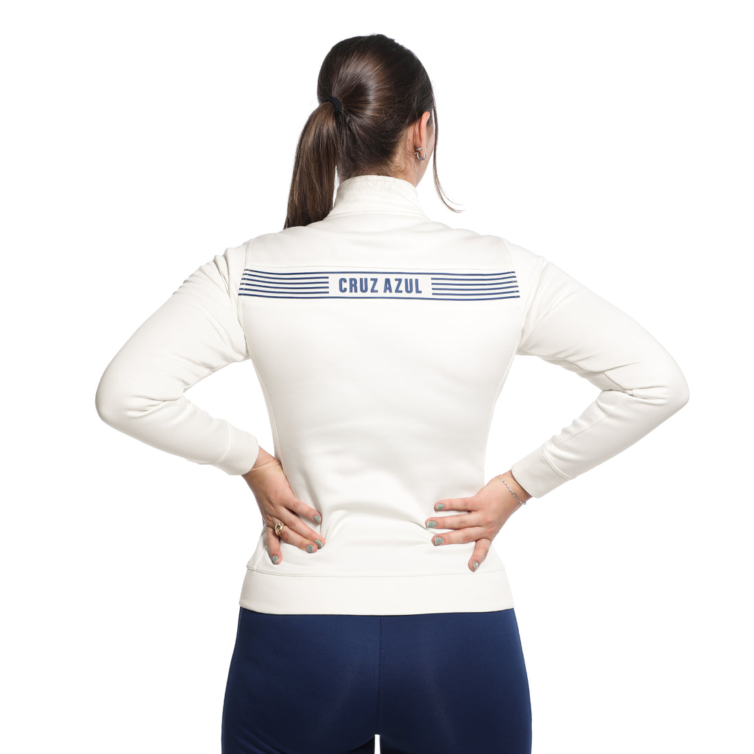 CHAMARRA ENTRENO SIN GORRO DAMA COTTON/ BGE