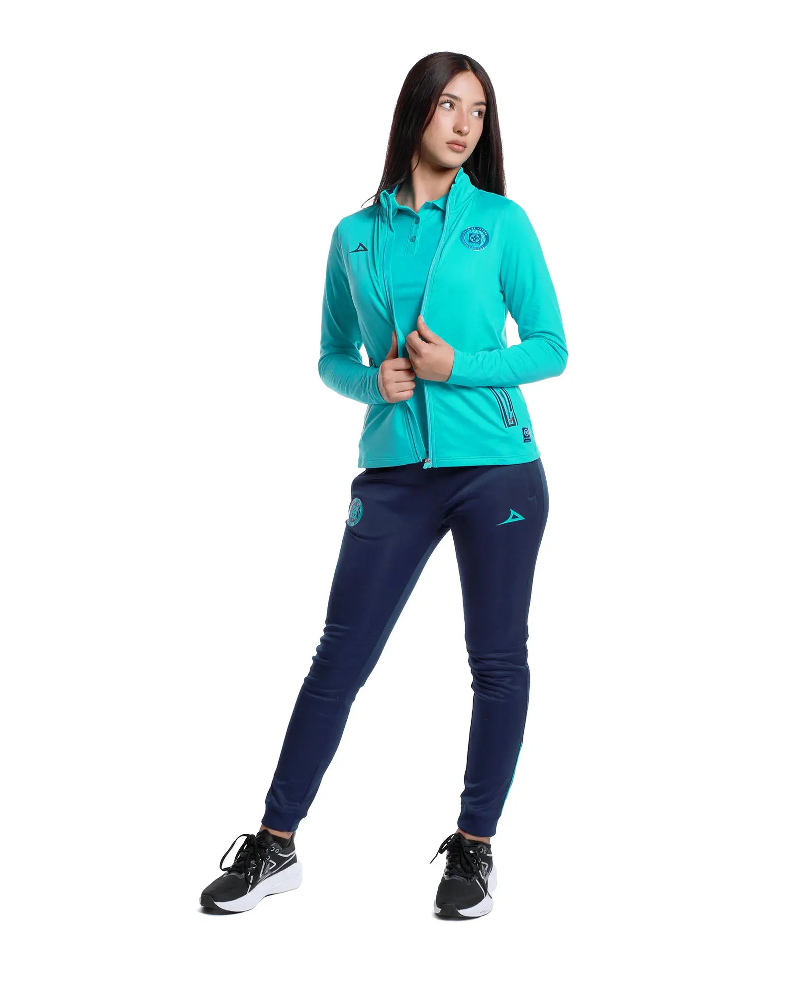 4TA CHAMARRA DE ENTRENO FEM 1 ER EQUIPO AQUA