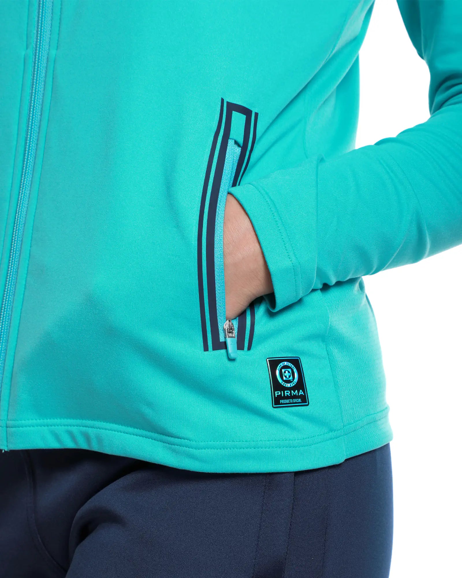 4TA CHAMARRA DE ENTRENO FEM 1 ER EQUIPO AQUA