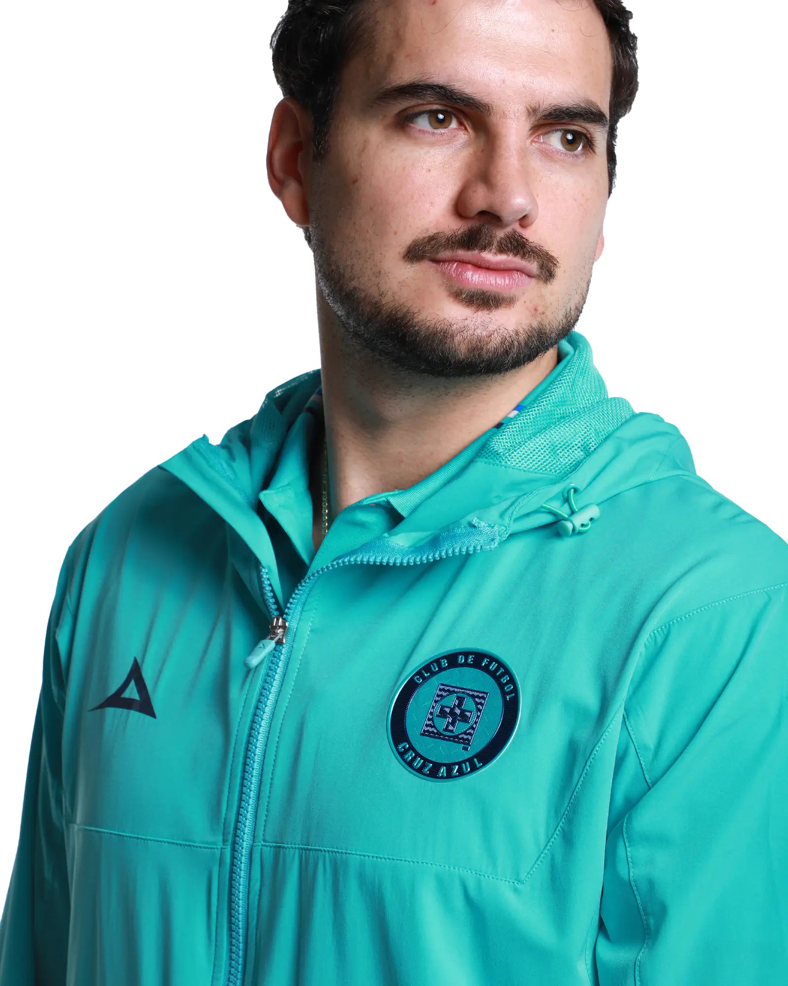 CHAMARRA ROMPEVIENTOS CAB 1ER EQUIPO AQUA