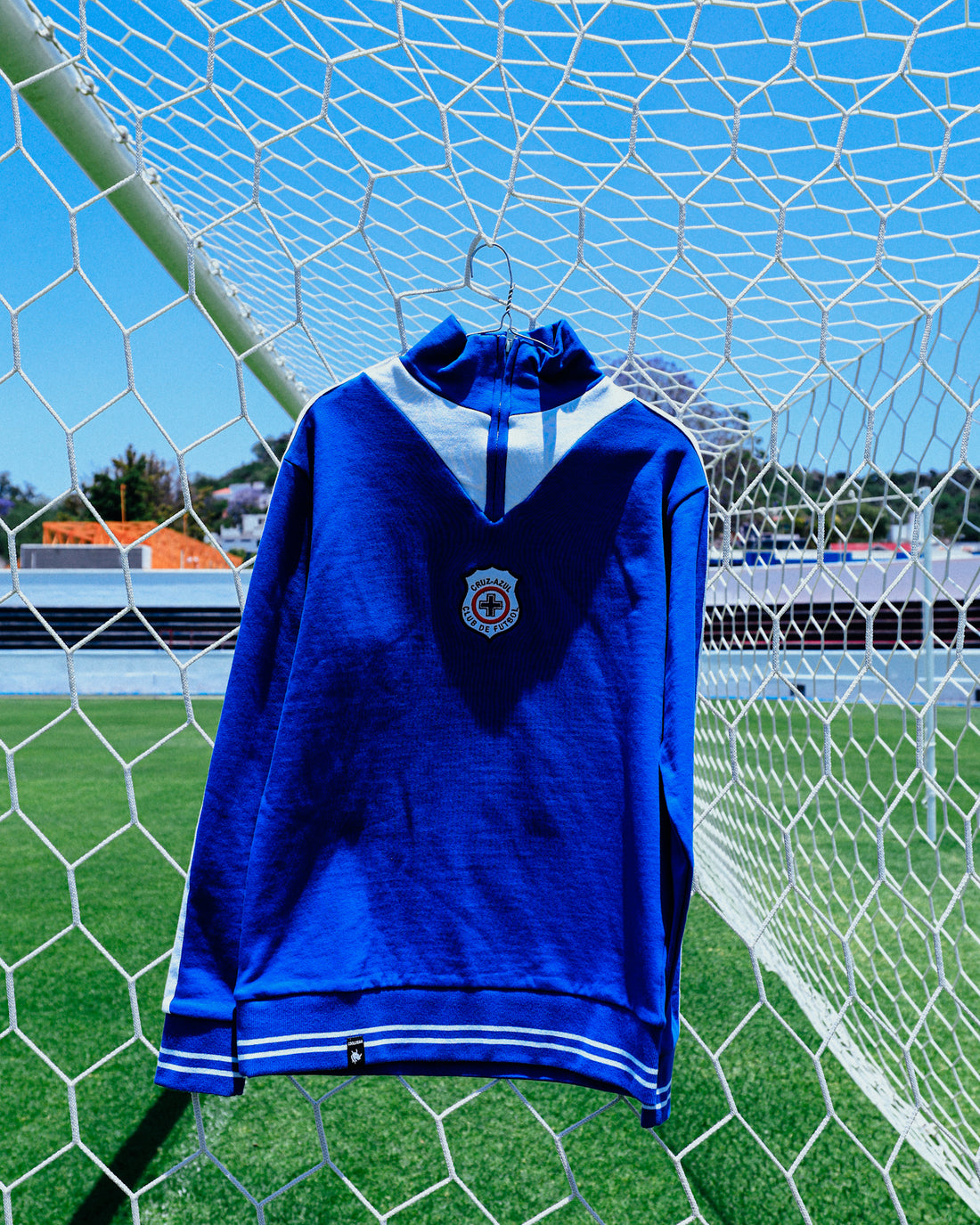 1970 CRUZ AZUL - SUDADERA FUTBOL RETRO