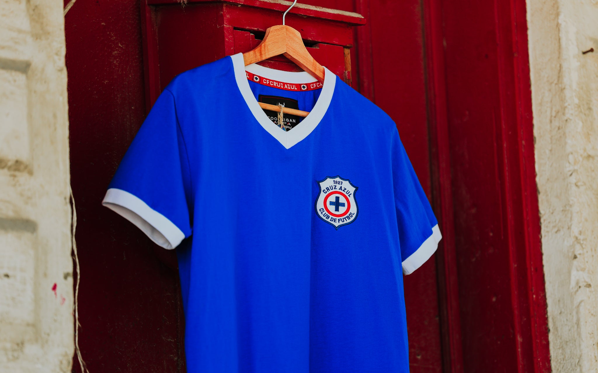 1964 CRUZ AZUL - CAMISETA FUTBOL RETRO