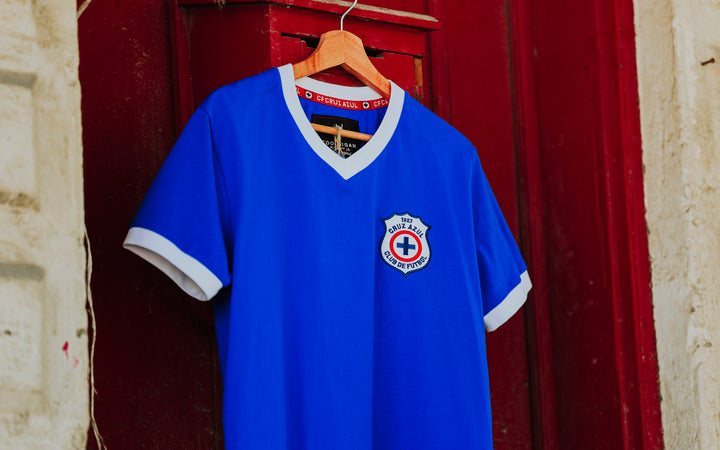 1964 CRUZ AZUL - CAMISETA FUTBOL RETRO