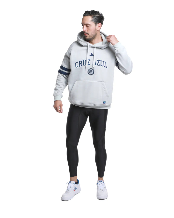 2DA SUDADERA HOODY CAB 1ER EQUIPO GRIS