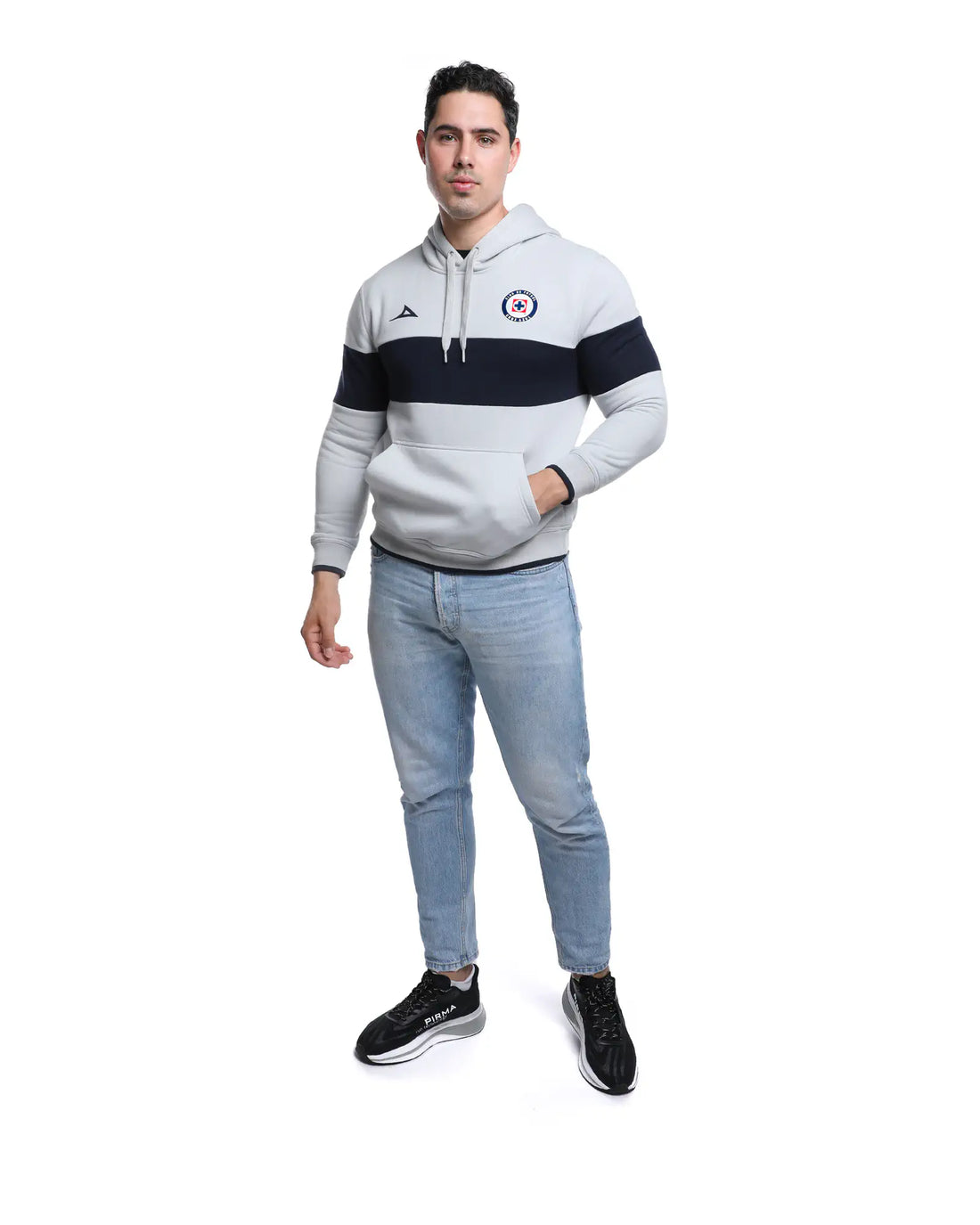 HOODIE URBANA GRIS/MARINO CABALLERO 25-26