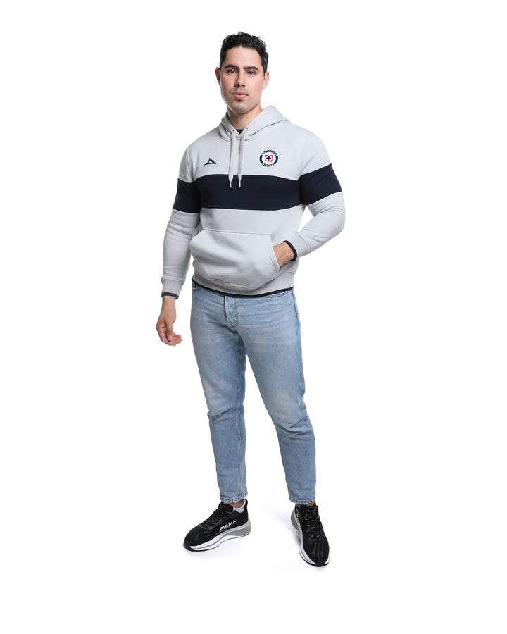 HOODIE URBANA GRIS/MARINO CABALLERO 25-26