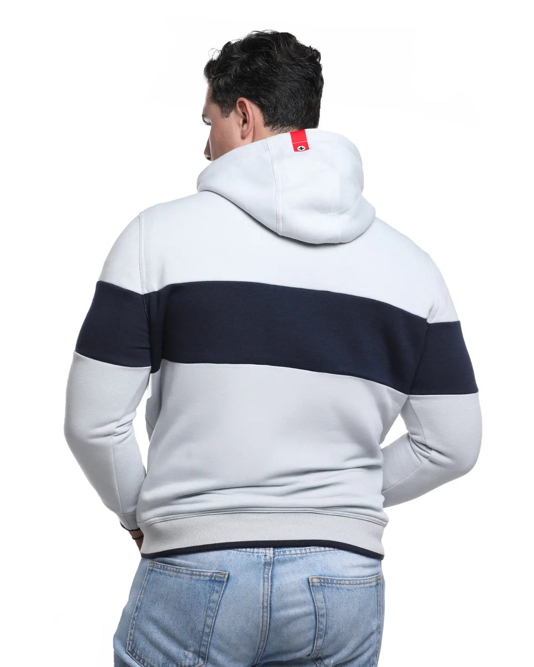 HOODIE URBANA GRIS/MARINO CABALLERO 25-26