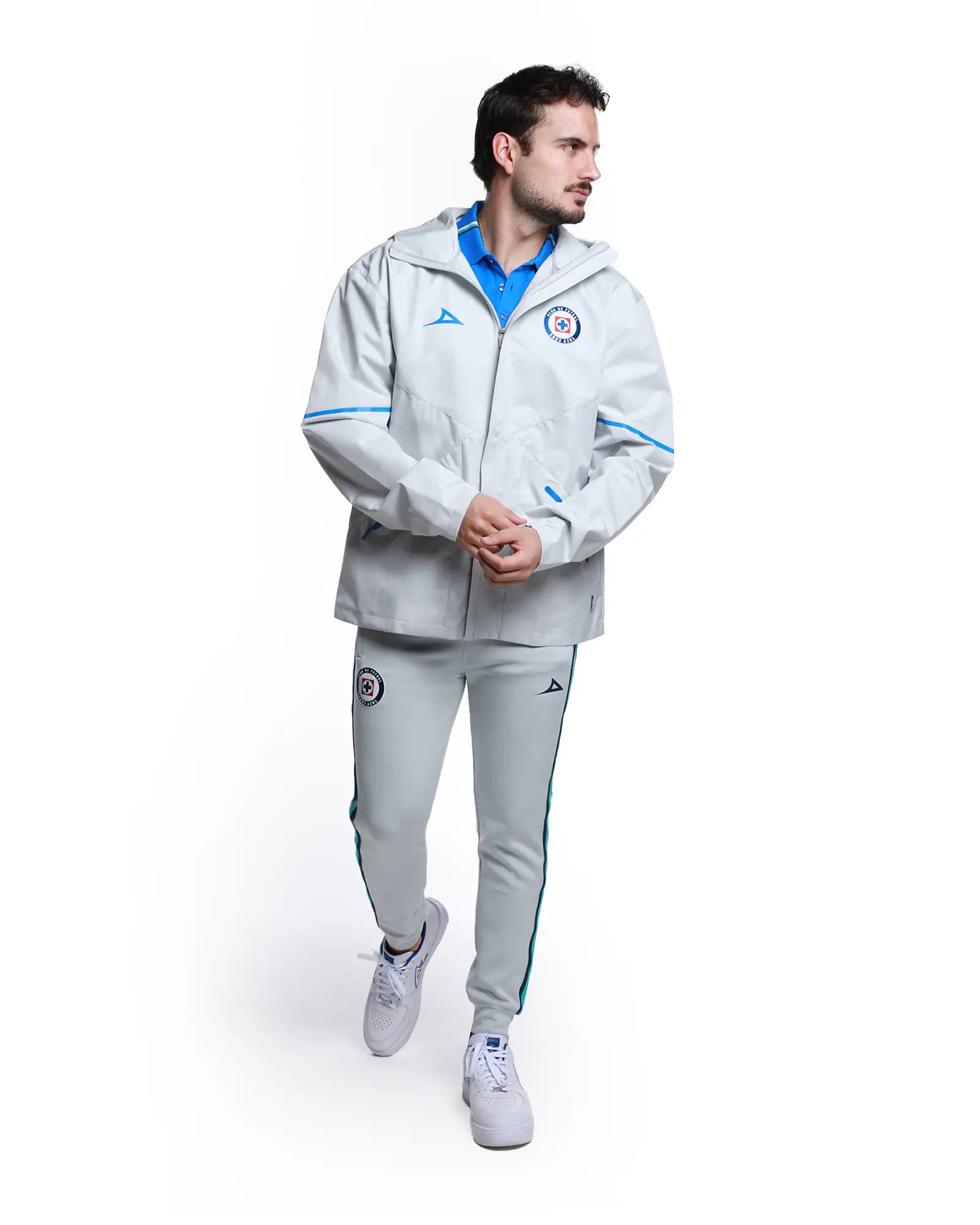 CHAMARRA IMPERMEABLE CAB 1ER EQUIPO GRIS