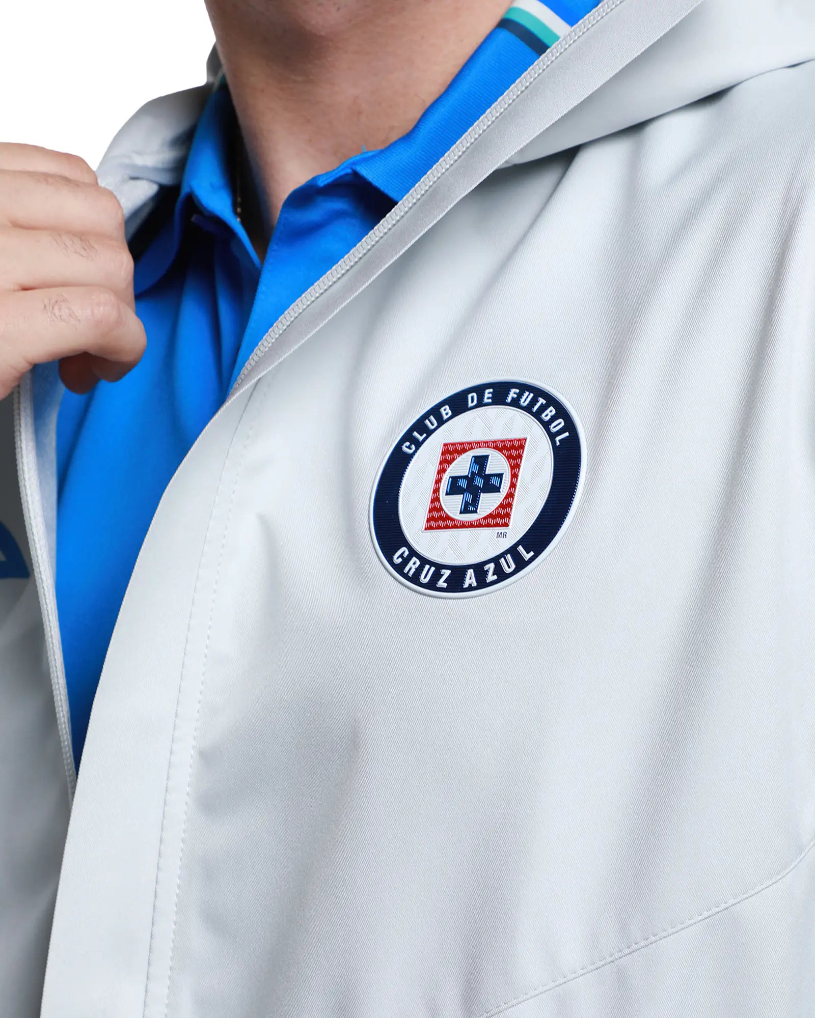 CHAMARRA IMPERMEABLE CAB 1ER EQUIPO GRIS