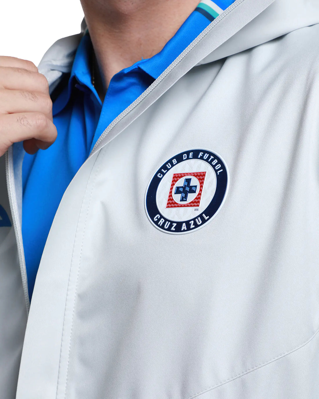 CHAMARRA IMPERMEABLE CAB 1ER EQUIPO GRIS