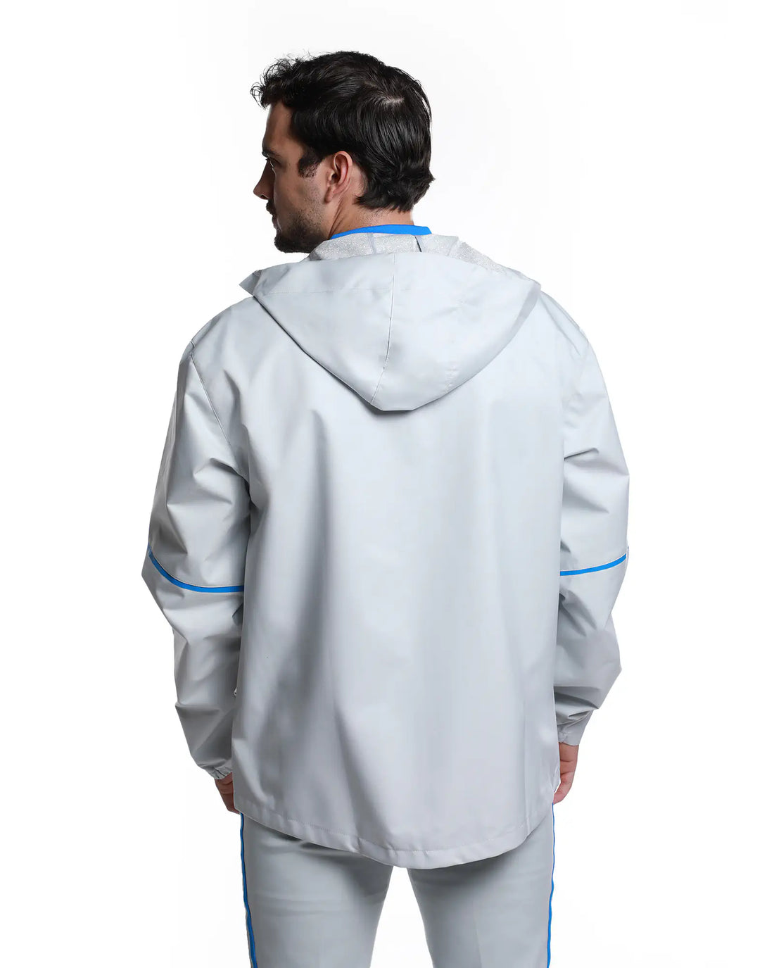 CHAMARRA IMPERMEABLE CAB 1ER EQUIPO GRIS