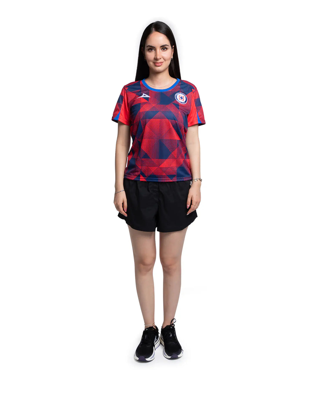 3RA PLAYERA DE CALENTAMIENTO FEM 1ER EQUIPO ROJO