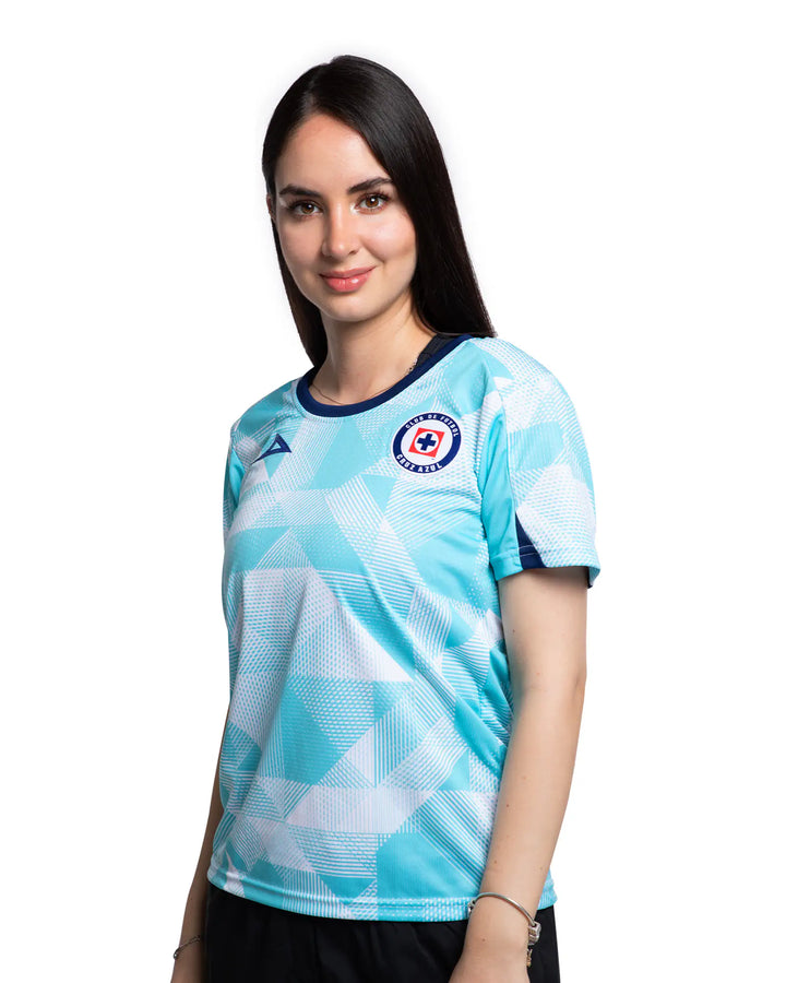 1ER PLAYERA DE CALENTAMIENTO FEM 1ER EQUIPO BLANCA