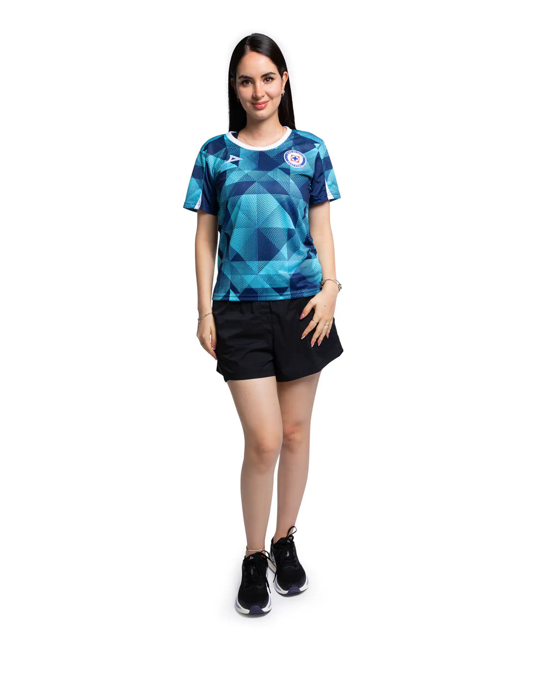 2DA PLAYERA DE CALENTAMIENTO FEM 1ER EQUIPO AQUA