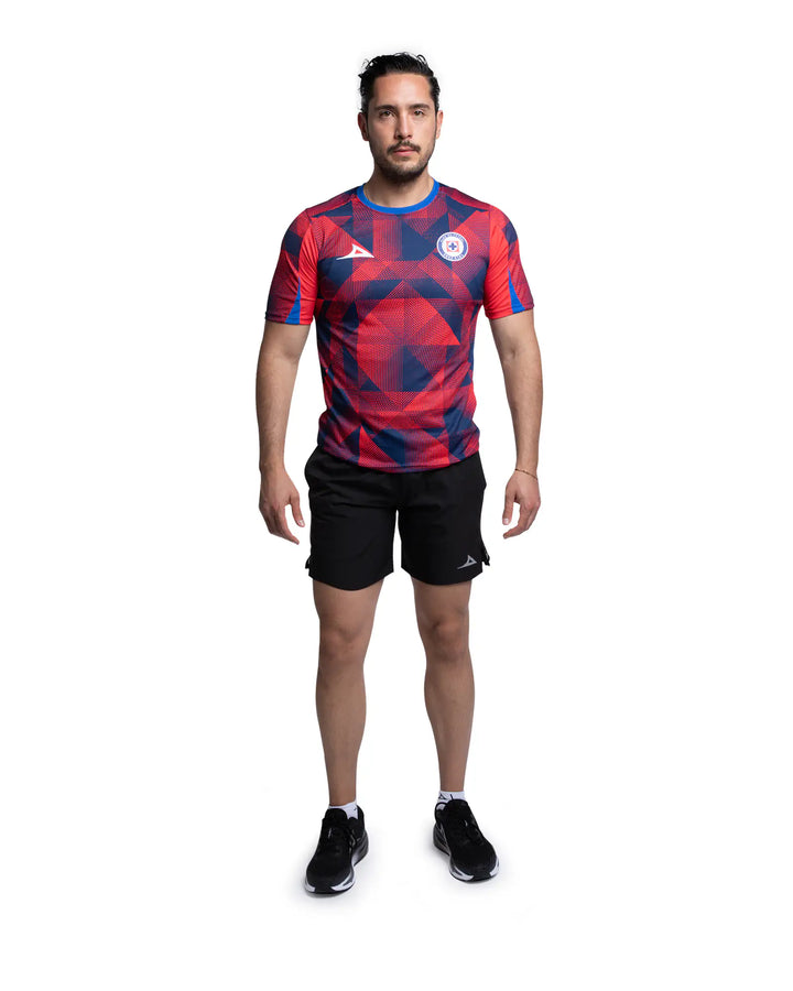 3RA PLAYERA DE CALENTAMIENTO  CAB 1ER EQUIPO ROJO