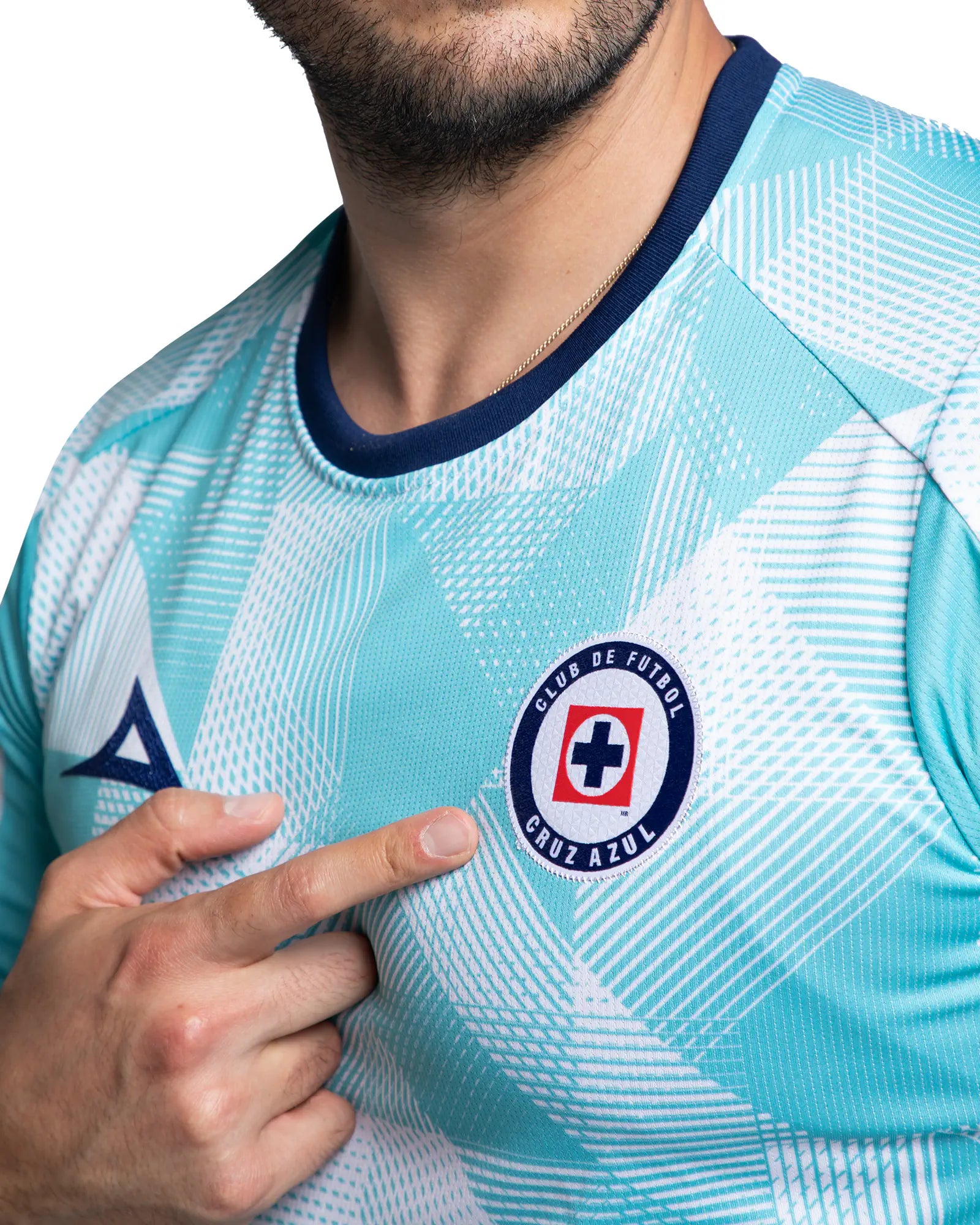 1ER PLAYERA DE CALENTAMIENTO  CAB 1ER EQUIPO BLANCO